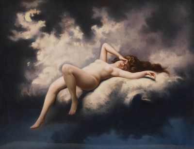 A KPM Porcelain Plaque by Wagner
