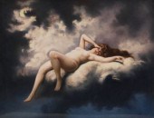 A KPM Porcelain Plaque by Wagn