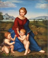 A KPM Porcelain Plaque of The