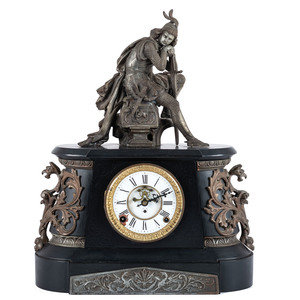 A Kroeber Saxonia Mantel Clock with
