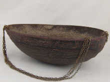 A Kuchkol Tov begging bowl formed