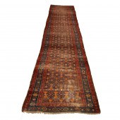 A KURDISH RUNNER, 3'6" X 16'10