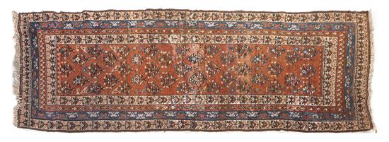 A Kurdish Wool Runner having