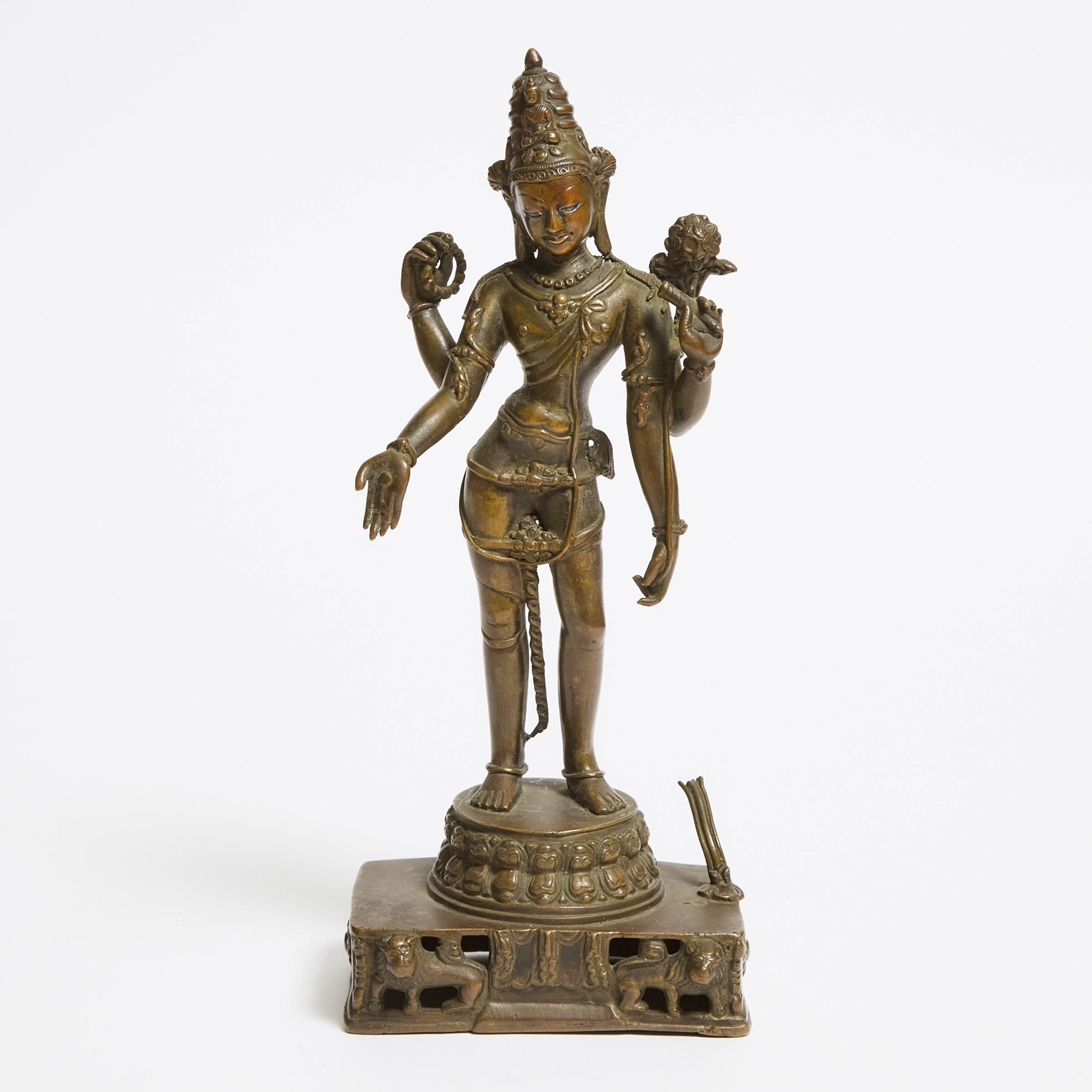 A Kurkihar-Style Bronze Figure of