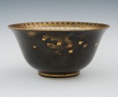 A Kutani Bowl signed Taniguchi