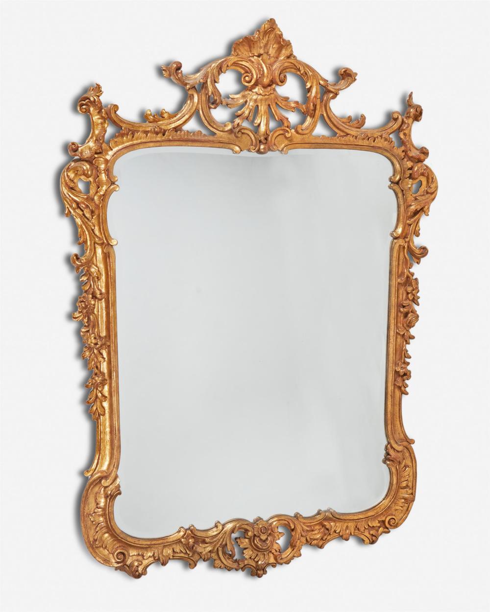 A LA BARGE ROCOCO-STYLE CARVED