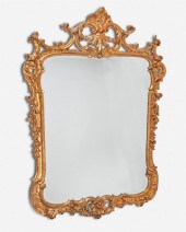 A LA BARGE ROCOCO-STYLE CARVED