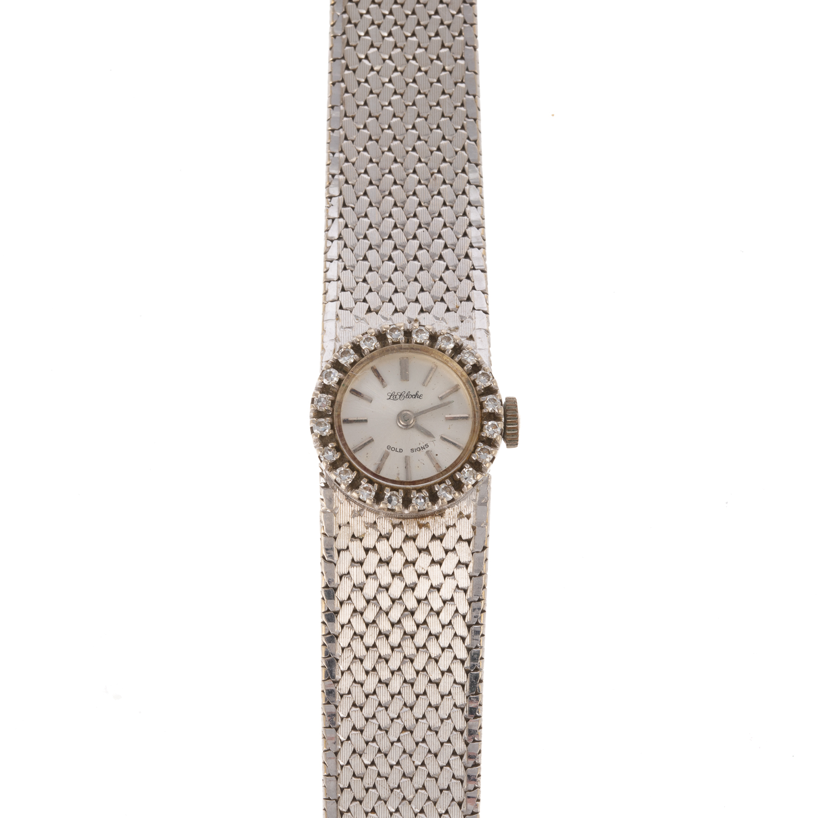 A LA CLOCHE DIAMOND WRIST WATCH