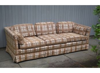 A labeled three section plaid