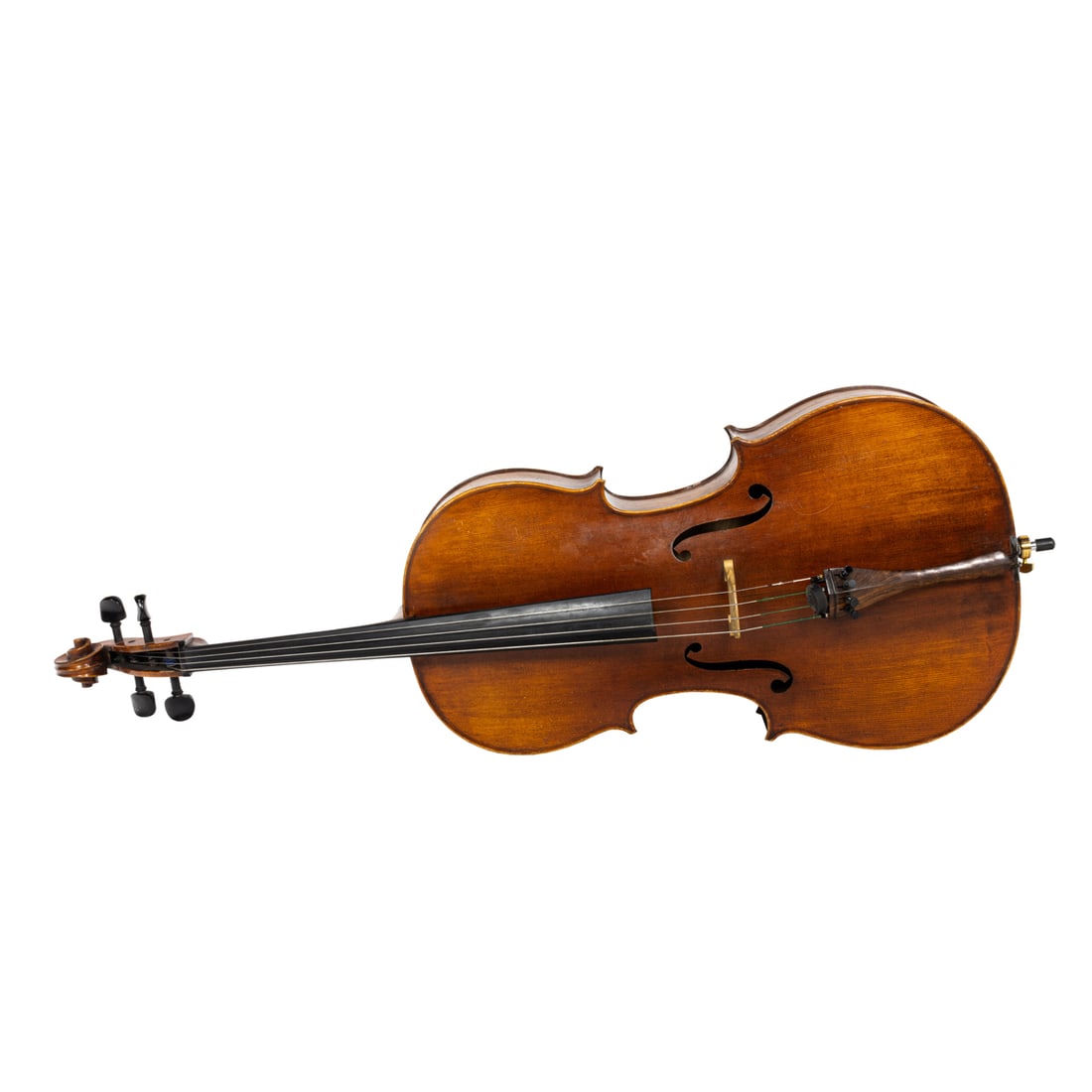 A LABELLED GOTTFRIED RAABS CELLO