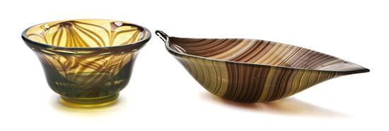 *A Labino Uranium Glass Bowl of