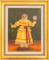A. LABIOS, GIRL W/ PINK BALLOO