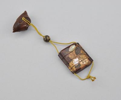 A Lacquer Four Case Inro with