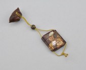 A Lacquer Four Case Inro with