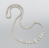 A Ladies' 15 Carat Diamond Riv