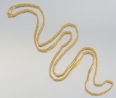 A Ladies' Byzantine Link Gold