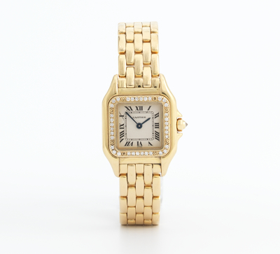 A Ladies' Cartier Panthere 18k Gold