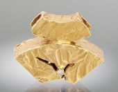 A Ladies' Designer Gold and Di