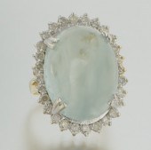 A Ladies' Diamond and Beryl Ca