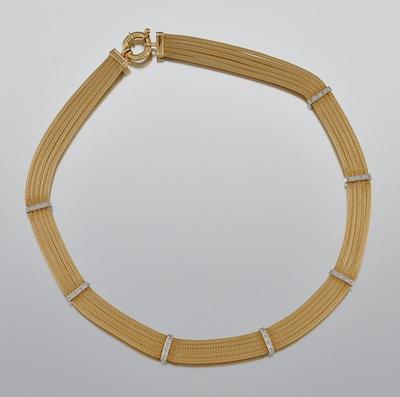 A Ladies' Diamond and Gold