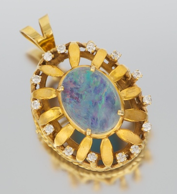 A Ladies' Diamond and Opal