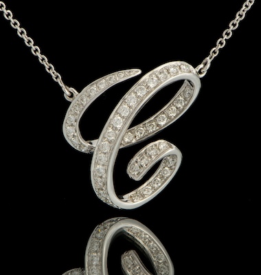 A Ladies' Diamond Initial C