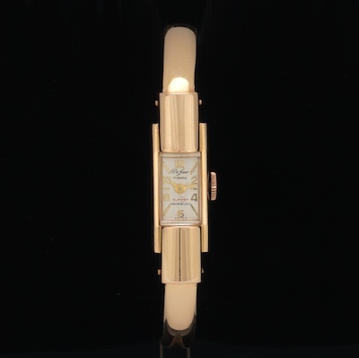 A Ladies' Du Jur Incabloc 18k