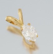 A Ladies' Duchess Cut Diamond