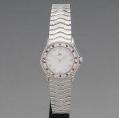 A Ladies' Ebel Watch with Diam