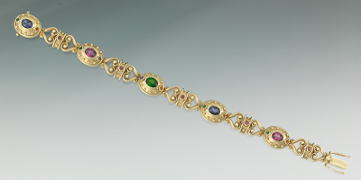 A Ladies' Fancy 14k Gold and