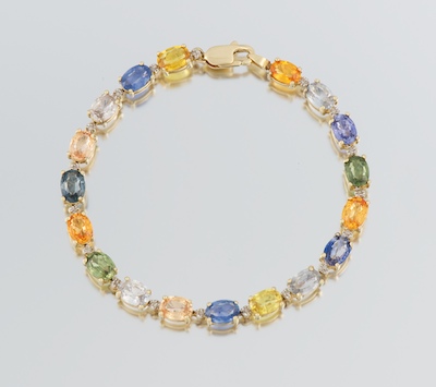 A Ladies' Fancy Color Synthetic