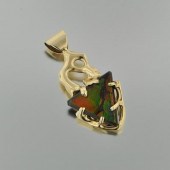 A Ladies' Freeform 14k Gold an