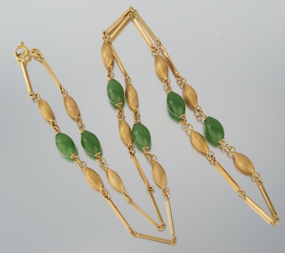 A Ladies' Gold and Bowenite