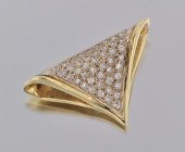 A Ladies' Gold and Diamond Sli
