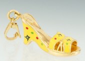 A Ladies' Italian Enamel Slipp
