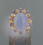 A Ladies' Lavender Chalcedony