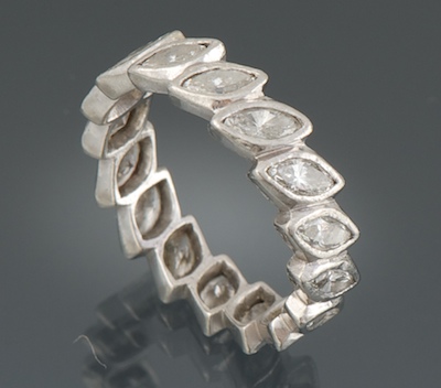 A Ladies' Marquis Diamond