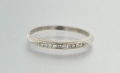 A Ladies' Palladium and Diamon