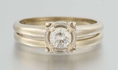 A Ladies' Vintage Diamond Wedding
