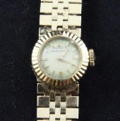 A lady's 18ct gold Rolex Preci