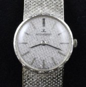 A lady's 1970's 18ct textured