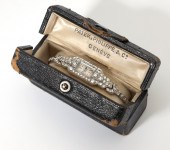 A lady's diamond and platinum