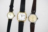 A lady's Omega 9ct gold cased