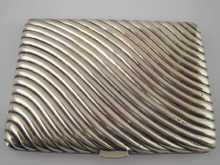 A lady's silver compartmented