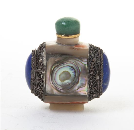 * A Lady's Snuff Bottle of squat