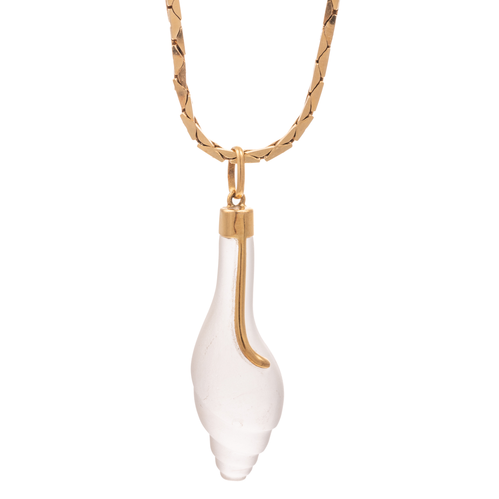 A LALAOUNIS PENDANT & 1980S LINK