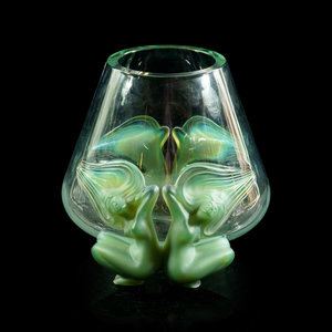A Lalique Antinea Vase Second