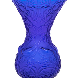 A Lalique Arabesque Vase 20th