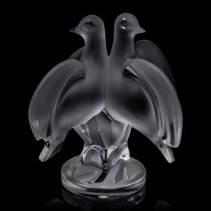 A Lalique Ariane Figural Group