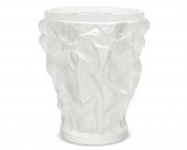 A LALIQUE "BACCHANTES" GLASS V